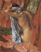 Edgar Degas, bathing lady